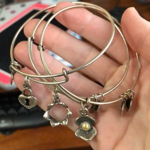 3 Alex and Ani Bracelets